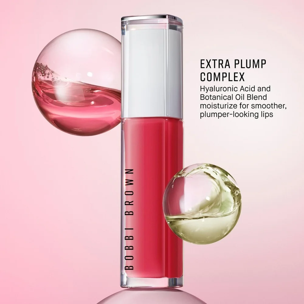 Bobbi Brown Lip Oil Duo - Bare Sparkle (Baby Pink Sparkle Shimmer)& New Romantic